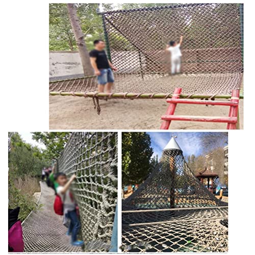 Escalada Red Protección Barandilla Red Niños Anti- Redes de Escalada para niños, Redes para Cerca de Puentes Colgantes, Redes de barandas para escaleras de balcón para niños, Redes para decoración de