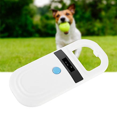 Escáner lector de microchip, escáner de chip animal recargable Escáner de etiquetas para mascotas, lector de mano escáner de identificación de mascotas, para Fdx-B (Iso11784 / 11785) y Emid Micro