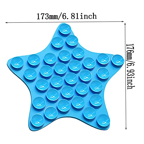 Eterspr 2 Piezas Tapete para Lamer Perros, Tapete para Mascotas, Alimentador Lento de Silicona, Succión Súper Fuerte, para Entrenamiento de Mascotas, Alimentación de Cachorros y Gatitos
