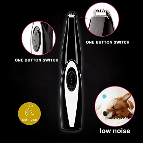EXEDSCEND Cortapelos para Uñas De Mascotas, Molinillo De Uñas para Perros Herramienta De Aseo para Gatos Cortador De Cizalla Eléctric O Molinillo De Uñas para Perros Grandes Gatos Cachorros,B