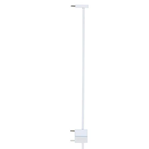 Extension 7 cm Puerta de eguridad Bebé Barrera para Puertas y Escaleras, Blanco