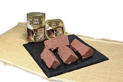 Farm Nature Ganso con Brócoli y Zanahorias Comida Húmedos para Perros 150 G 150 g