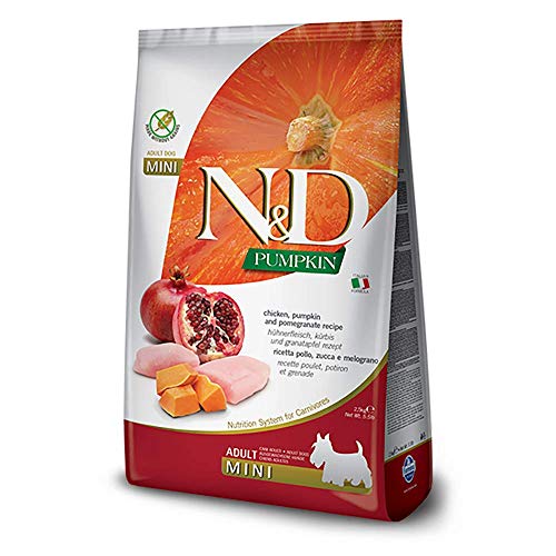Farmina - Farmina N&D Calabaza y Pollo Adult Mini Grain Free - 2344 - 2,5 kg