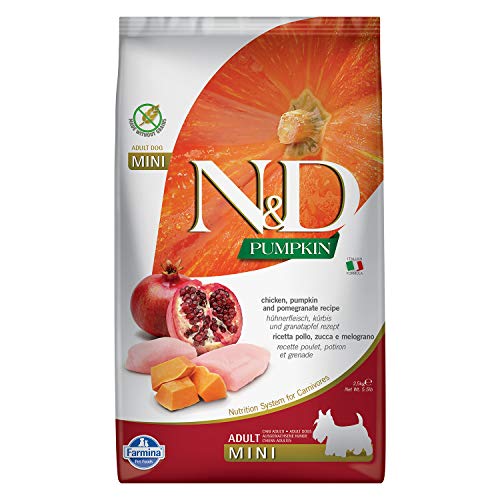 Farmina - Farmina N&D Calabaza y Pollo Adult Mini Grain Free - 2344 - 2,5 kg