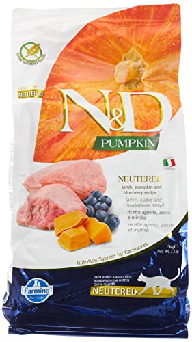 FARMINA ND Cat Pumpkin NEUTERED Cordero ARANDANO 5KG