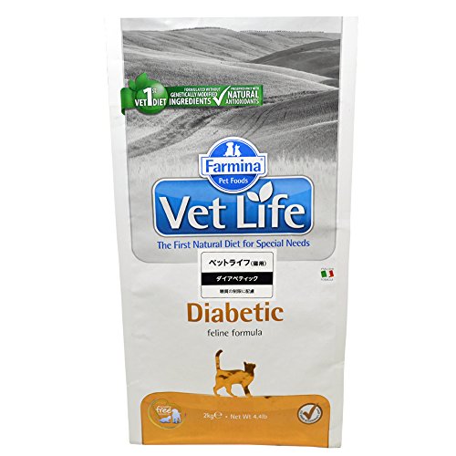 Farmina Vet Life Diabetic Feline Formula Alimento Dietético para Gatos - 2 kg