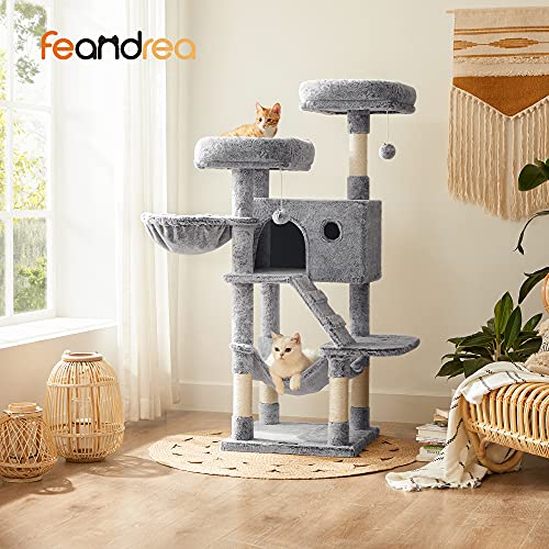 FEANDREA Árbol de Gatos, Torre de Gatos Grande, Azul Grisáceo PCT162W01