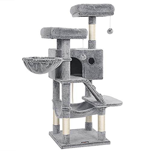 FEANDREA Árbol de Gatos, Torre de Gatos Grande, Azul Grisáceo PCT162W01