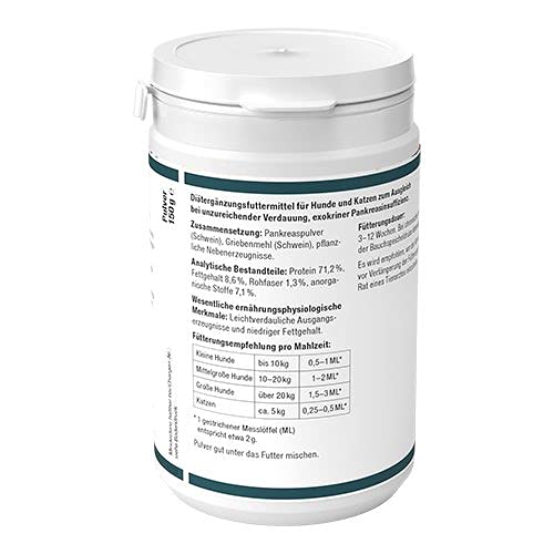 FeedMyAnimal EnzymoPet - Alivio de la insuficiencia pancreática exocrina, 150 g
