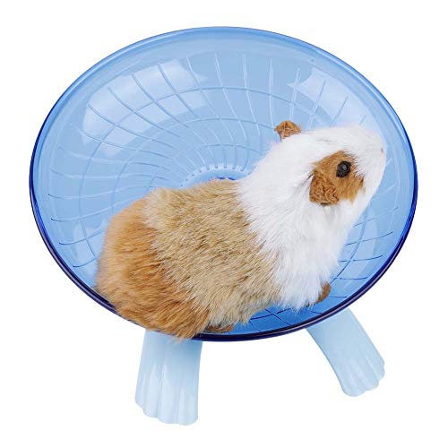 Felenny Hámster Platillo Volador Rodillo de Ejercicio Silencioso Rueda de Plástico Spinner Mejor Rueda Rodillo para Ratones Hámster Chinchilla Conejillo de Indias Ardilla Otro Animal