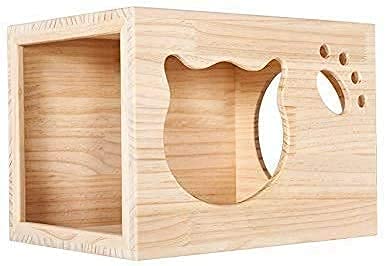 Felivecal Muebles para gatos moderno/nido para gatos montados en la pared/cama para gatos de madera