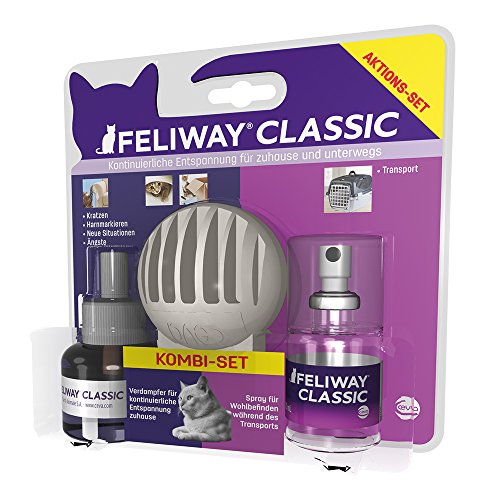 FELIWAY Classic - Juego de vaporizador, Frasco y Spray de 20 ml