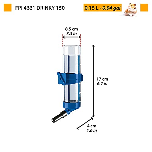 FERPLAST BEBEDERO DRINKY PARA PEQUEÑOS ANIMALES 150ML