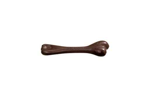 Flamingo 5345171 Hueso Juguete Nylon Duro 13 cm con Aroma a Chocolate