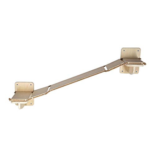fllyingu Marco de Escalada para Gatos Pared Árbol De Gato Escaleras De Gato,Puente de Gato estantería Escalera Juegos de Gato Gimnasio Gatito Escalera Escalada Hecho a Mano
