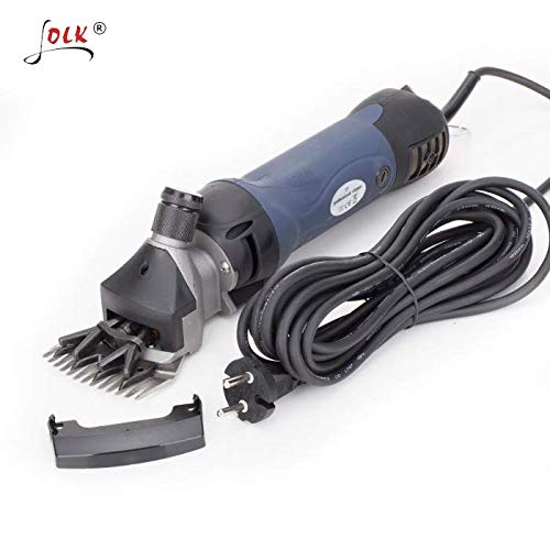 Folk Esquiladora eléctrica Profesional Modelo FL9 500W de Oveja -Trasquiladora para ovejas, Cabras, Llama, Perro lanudo, Alpaca (- Sin Cuchillas Extras)