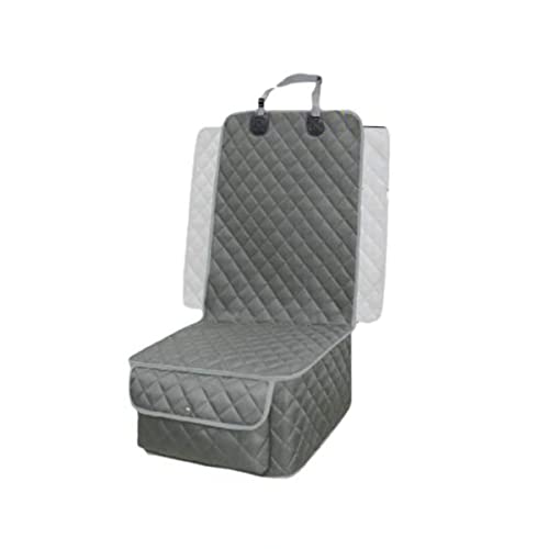 Frente De Asiento De Coche De Perro con Soporte De Nolip, Asiento De Coche para Perros De Mascotas Ajustable con Ancla.para Todo Tipo De Vehículos Automóviles 112 * 50.8cm
