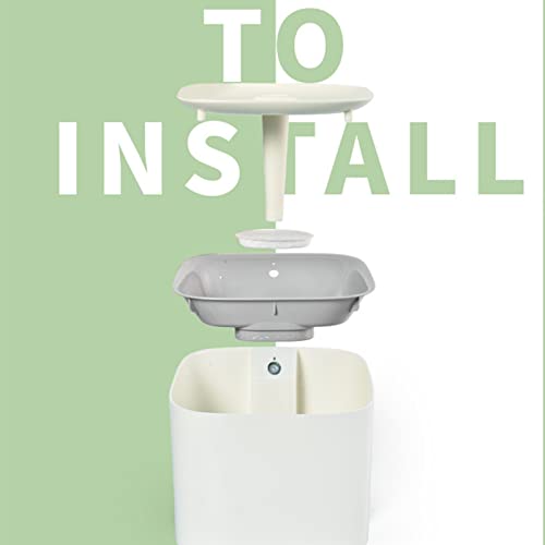 Fuente de Agua para Gatos, 3L/105oz Fuente de Agua automática para Perros y Gatos con Sensor inteligente, bebederos Mascotas con 3filtro de carbón activo 1Ventana de Nivel de Agua LED(Color:Gris)