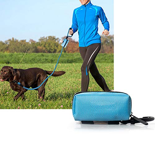 FUNCOCO Dispensador de Almacenamiento, dispensador de Bolsas biodegradables para Caca de Perro, Organizador de Bolsas para Caca para Mascotas, Cachorros y Gatos, Color Negro