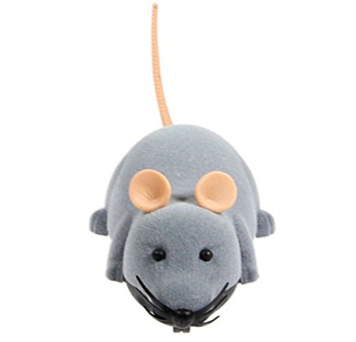 Fusicase Juguetes, Estilo Moderno con Control Remoto, ratón, ratón, Juguete inalámbrico para Gato, Gatito, Perro, Mascota, Novedad de Regalo, Truco/Jugar con Gato