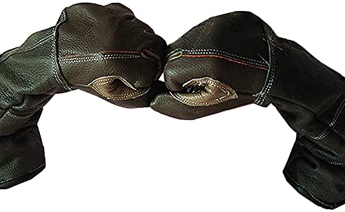 FYSM Anti-mordida, Anti-Rayado, Impermeable, Perros, Gatos, Serpientes, lagartos, pájaros, Animales, Verduras espinosas, postres de manejo, Guantes Protectores, Gamuza