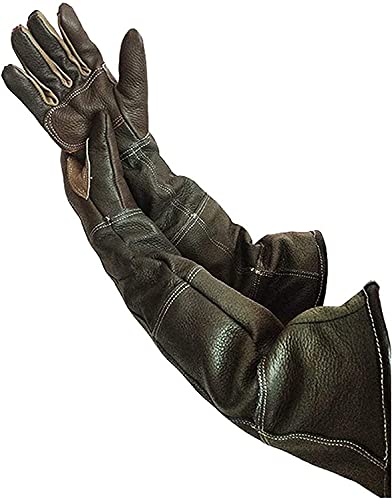 FYSM Anti-mordida, Anti-Rayado, Impermeable, Perros, Gatos, Serpientes, lagartos, pájaros, Animales, Verduras espinosas, postres de manejo, Guantes Protectores, Gamuza