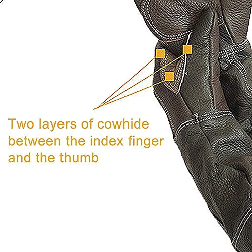 FYSM Anti-mordida, Anti-Rayado, Impermeable, Perros, Gatos, Serpientes, lagartos, pájaros, Animales, Verduras espinosas, postres de manejo, Guantes Protectores, Gamuza