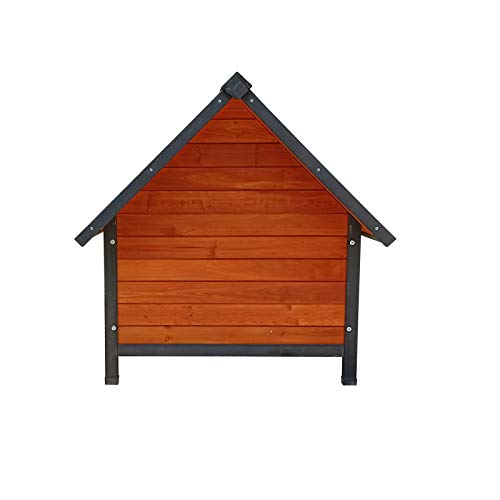 GARDIUN KNH1220 - Caseta de Perro Miracle 88 x 78 x 81 cm a 2 Aguas - Perro Mediano