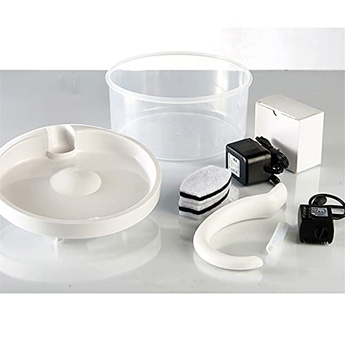 Gato de Agua, Gato Fuentes de Agua, Fuente de Agua automático del Animal doméstico, dispensador de Cuello de Cisne del Perro casero Fuente Fuente de Agua automático para Perros y Gatos