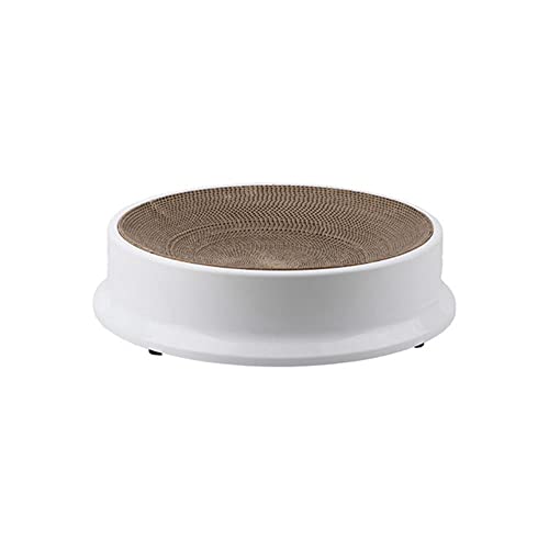 Gato Rascador Cartón Oval Corrugado Rascador Gato Rascador Cama Cama Durable Junta Gato Rascador Bowl