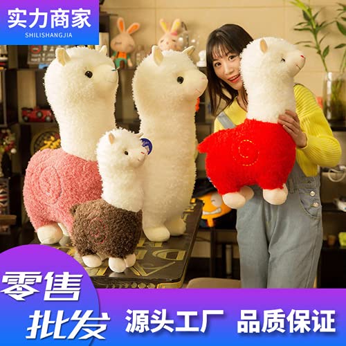 GBBNWFOL 28Cm, 38cm, 48cm de Peluche muñeca Alpaca muñeca Almohada