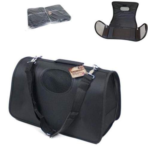 GERIMPORT Transportin para Perros Gatos Conejos de Mascota Bolso Flexible