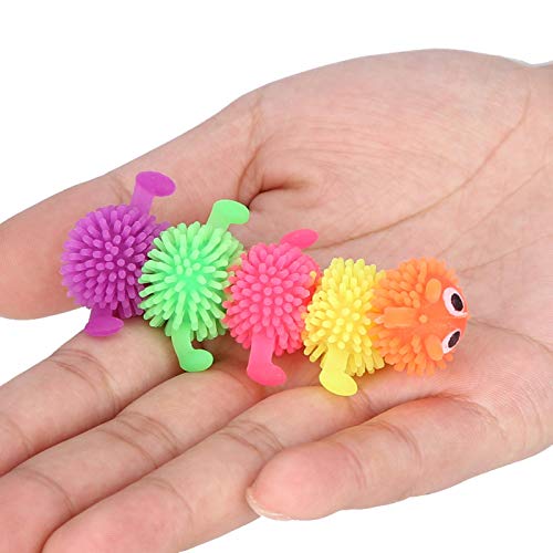 Germerse Juguete de Gato de Dibujos Animados de 6 Piezas, Juguete Interactivo para Gatos, portátil para prevenir rugidos al Azar, prevenir la Anorexia de Mascotas