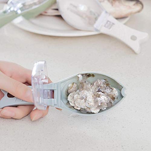 Gnker - Cepillo de piel de pez para raspar pescado