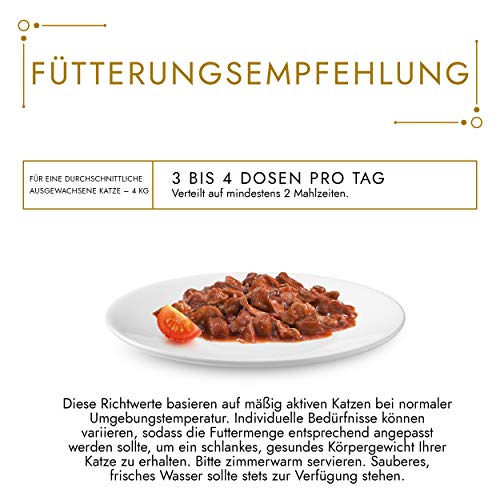 Gourmet Gold, Gato Forro Fina Composición, Mix, pack de 12 (12 x 340 g)