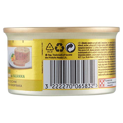 Gourmet Gold Pate Pollo, Zanahorias y calabacines – 85 g