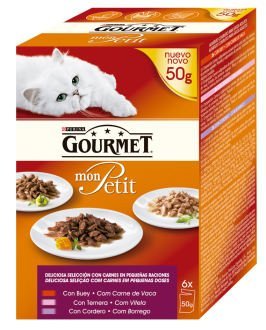 Gourmet Mon Petit Carne 6 x 50 8 x 300 gr