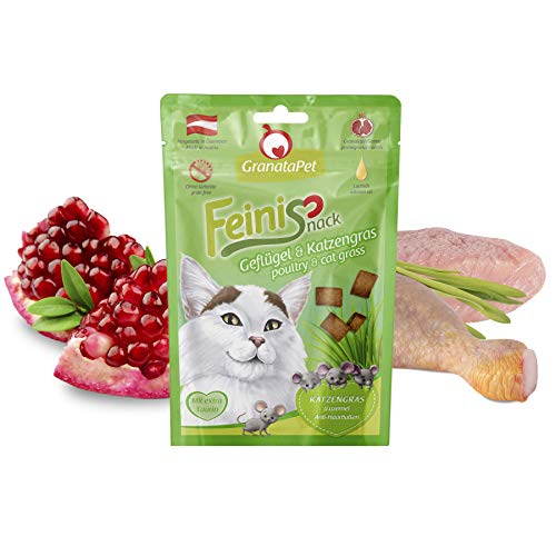 GranataPet FeiniSnack - Pienso para Gatos, sin Cereales ni azúcares, 50 g