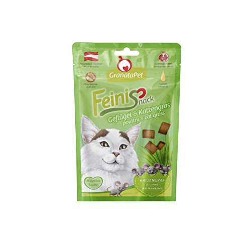GranataPet FeiniSnack - Pienso para Gatos, sin Cereales ni azúcares, 50 g