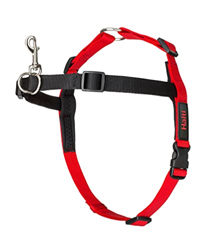Halti - Arnés, Rojo/Negro, L (Pecho 80-120 cm)