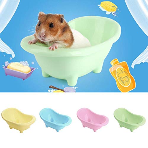 Hamster Hamster De Bañera De Plástico Baño Baño Sala Sauna WC Bañera