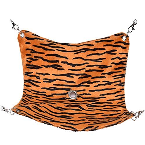 HEELPPO Cama Cobaya Hamaca Gato Hamaca para Gatos Cama para Gatos Cama Gatos Cama Gato Camas para Gatos Gato Hamaca Gatito Cama Hamaca Colgante Jugar Hamaca Saco De Dormir Hamaca Tiger Pattern,s