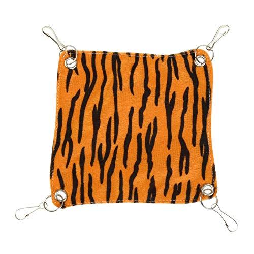 HEELPPO Cama Cobaya Hamaca Gato Hamaca para Gatos Cama para Gatos Cama Gatos Cama Gato Camas para Gatos Gato Hamaca Gatito Cama Hamaca Colgante Jugar Hamaca Saco De Dormir Hamaca Tiger Pattern,s
