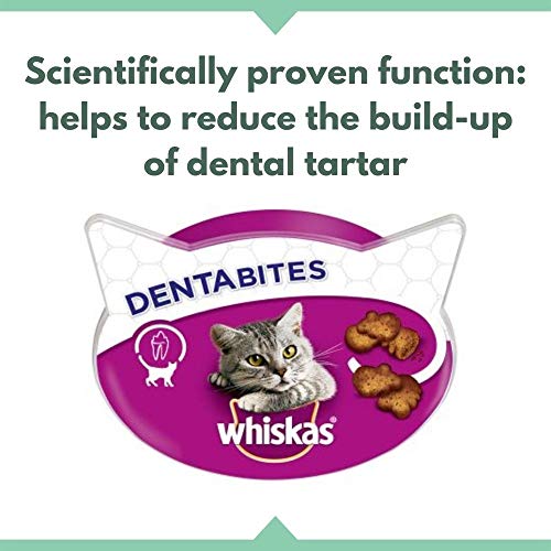 Hill's Prescription Diet Feline T/d Cuidado Dental 1,5 kg – Alimentos dietéticos enriquecidos y completos para gatos adultos + Whiskas Dentabites 50 g Delicioso cuidado dental para todos los gatos