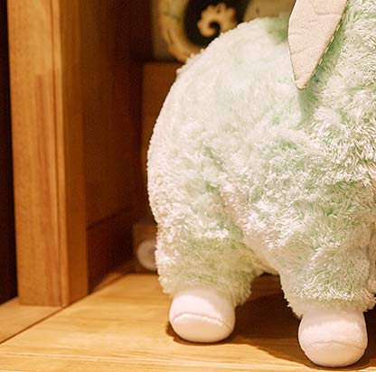 HLJZK Bufanda Verde Linda Alpaca Muñeca Peluche Juguete Muñeca Niños Regalo de Cumpleaños Chica 45Cm