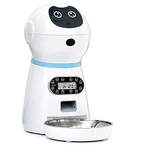 hongyupu Comederos para Perros Comedero Automatico Perros Alimentador de Perro de Gran Capacidad Microchip Gato alimentador Perro dispensador de Comida UK