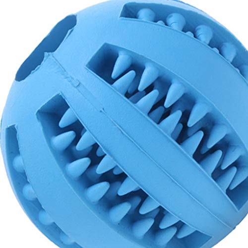Hotaluyt 5cm / 7cm Dientes del Animal doméstico Interactivo Pelotas de Goma de Elasticidad Limpiar la Bola para Mascotas Juguetes para Masticar Limpieza Dental Bolas Juguetes