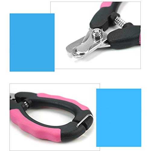 HOUJIA Cortaúñas para Mascotas Cortauñas para Perros Molinillo de uñas para Perros Molinillo de uñas para Mascotas Acero Inoxidable Lima para Uñas de Perros Mascotas Talla Pequeno 2 Piezas