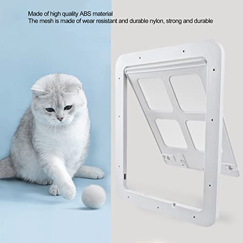 Hozee Puerta de Malla para Mascotas, Puerta Interior para Perros Prevención de Mosquitos magnética para Mascotas L