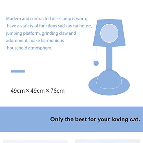 HSF Lámpara de Mesa Gato Marco de Escalada Gato camada Gato árbol uno Gato rascador Columna pequeño de Lujo Gato Barril de Madera Maciza Gato Marco Gato Suministros Casetas y condominios para Gatos